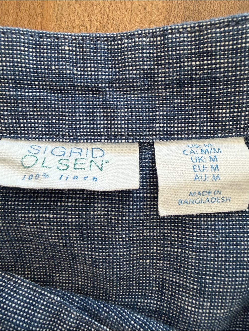 🩷 Sigrid Olsen 100% Linen Top 🩷 - Picture 4 of 5